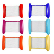 Hamaca inflable Sinhoon para piscina, flotador portátil, tumbona para piscina, 51 x 28 pulgadas.