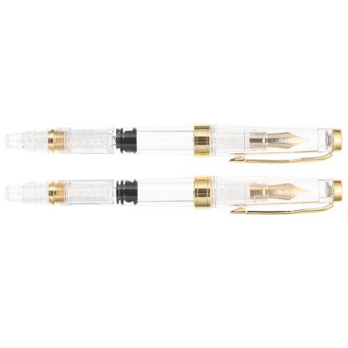 Ease Japan Gifts2Pcs Στυλό Μαθητή Διαφανές Στυλό Τσέπης Γραφής Καλλιγραφίας