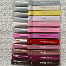 Lipstick Soft Silicone Rhode Phone Case for iPhone 16 15 14 13 12 11 Pro Max Plus - 15 Colors Available