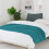 Navy Throw Blanket Textured Solid Soft Sofa Couch Decorative Knitted Blanket, 60" x 80" Navy 2