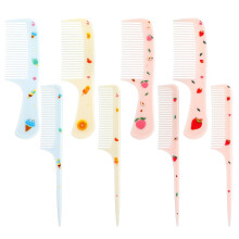 Baby Hair Comb Set for Girls, 8pcs Toddler Rat Tail Combs, Gentle Scalp Care for Curly Straight Hair