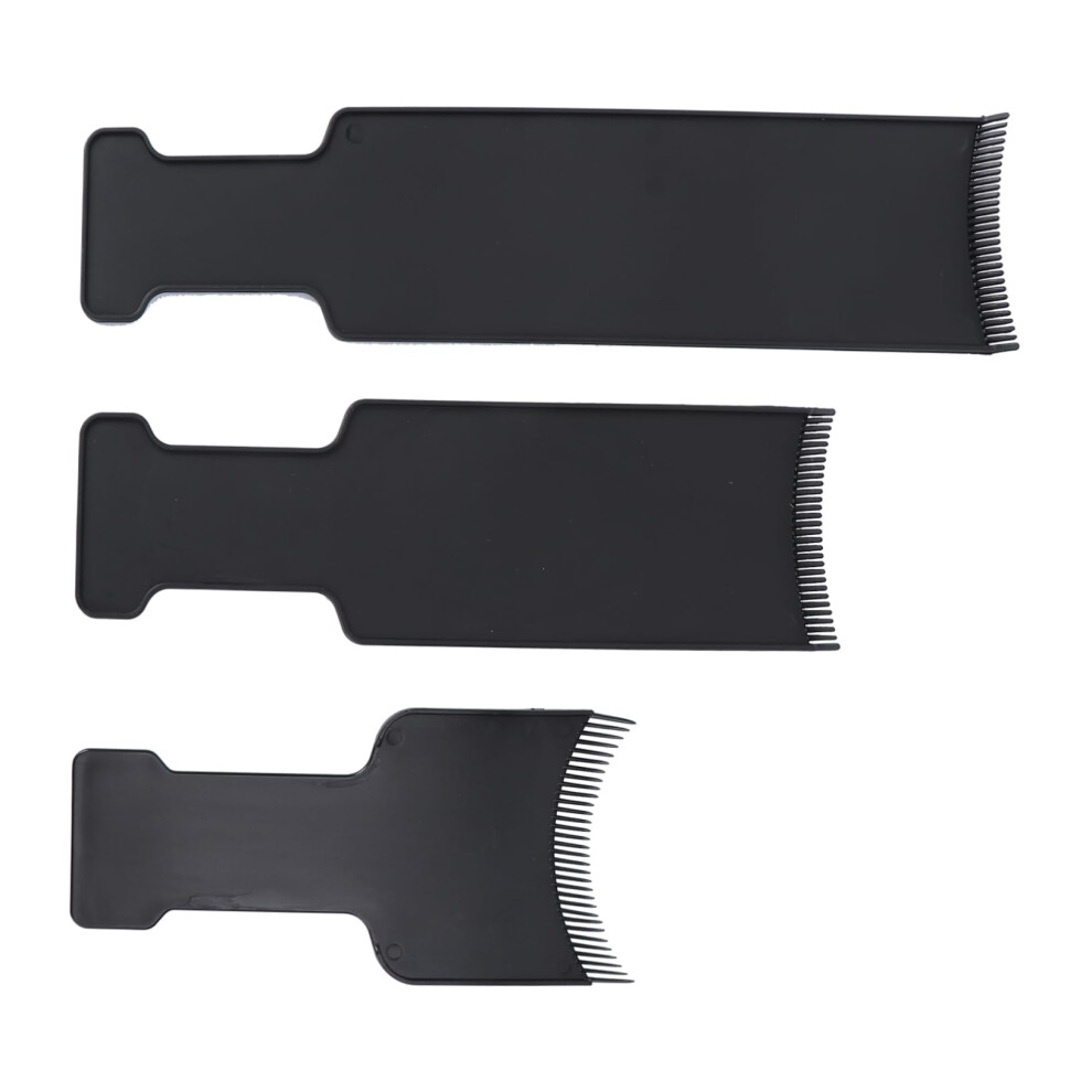 Hair Highlighting Board and Hair Dye Brush Set, Precise Color Application Paddle for Salon and Home Use