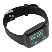Orologio Smart Fitness Tracker IP65 Impermeabile Contatore di Calorie e Sonno Nero