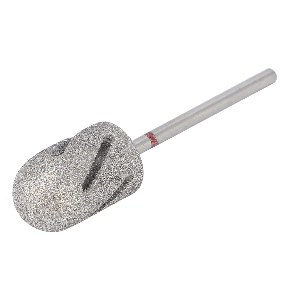 White Pedicure Drill Bit Corundum Fine Sand Nail Drill Bit For Callus Removal And Dead Skin