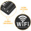 Wifi Passwort Schild Aufkleber Wandtattoo Netzabdeckung 9