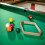 Bille De Billard Rack Support En Bois 7,6x7,6 Pour 9-Ball 6