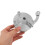 Electric Scooter Drum Brake Replacement Silver Alloy Front Hub 4