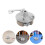 Electric Scooter Drum Brake Replacement Silver Alloy Front Hub 9