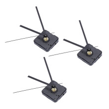 3X Hodinový mechanismus DIY sada mechanismů pro díly hodin Nástěnné hodiny Quartz hodinová ručička minutová ručička Quartz hodinový