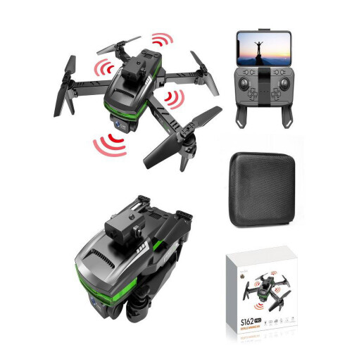 Drone με κάμερα 1080P για ενήλικες και παιδιά, πτυσσόμενο τετρακόπτερο τηλεχειρισμού 2