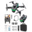 Drone με κάμερα 1080P για ενήλικες και παιδιά, πτυσσόμενο τετρακόπτερο τηλεχειρισμού 2