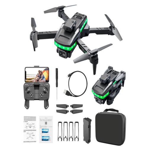 Drone με κάμερα 1080P για ενήλικες και παιδιά, πτυσσόμενο τετρακόπτερο τηλεχειρισμού 1