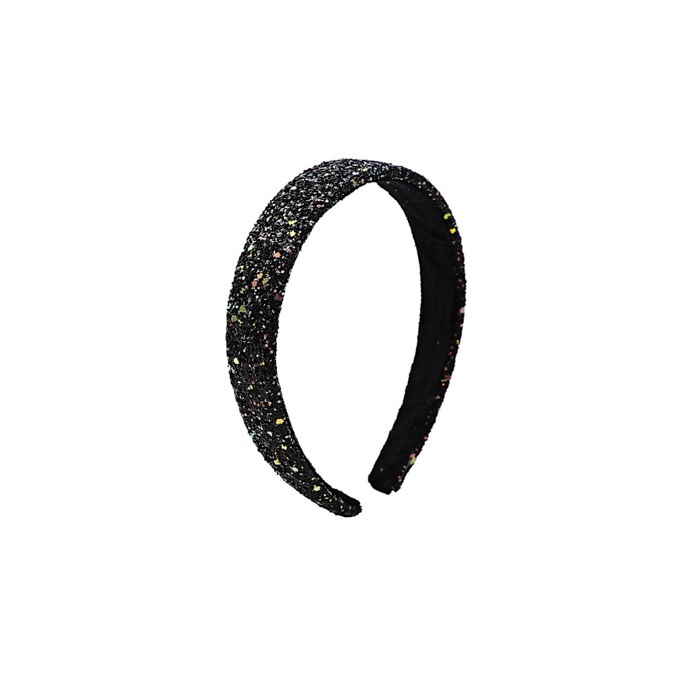 Children's Headwear Braid Headband BLACK Black