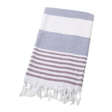 Winysin Türkisches Baumwollhandtuch mit Fransen aus Jacquard, geeignet für Bad, Strand, Spa, Sauna und Yoga