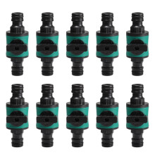 Acessórios para mangueira de água de lavagem de carros, válvula para mangueira de água, niple de duas vias com conector de válvula A