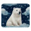 Τετράγωνο Mouse Pad Starry Sky Polar Bear, Εξατομικευμένο Άνετο Σχεδιασμός Προσαρμοσμένου 1