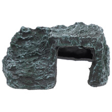 Plataforma para tartarugas tomarem sol, aquário com pedras, acessório para terrário de répteis.