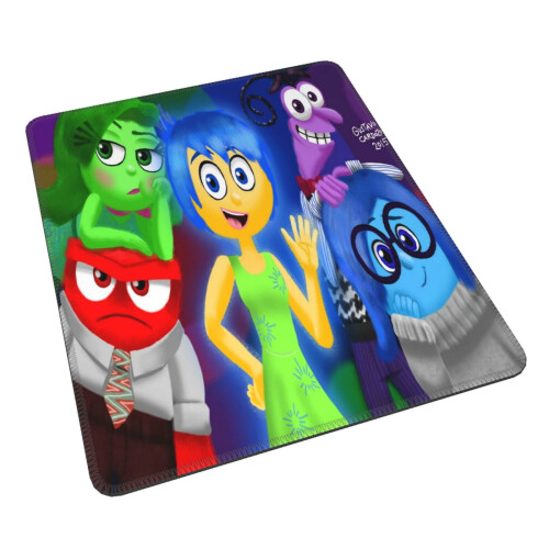 Inside Out2Mouse Pad, 10x12", ραμμένη άκρη, αντιολισθητική βάση από καουτσούκ, πλενόμενο 1