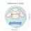 Sanrio Animation Mouse pad Γραφείο, αντιολισθητικό, στρογγυλό, επιτραπέζιο υποστήριγμα 4