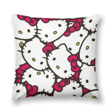 Plys Pudebetræk Hello Kitty Square Hold Pudebetræk Soveværelse Sofa Pude Kontor Pudebetræk