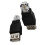 YEUHTLL USB2.0AF Θηλυκό σε PC RJ11Αρσενικό βύσμα προσαρμογέα δικτύου Lan Crystal Head 4