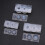 JUNTEX Καλούπι Σιλικόνης σε Σχήμα Κέικ Ψωμιού Καλούπια Ρητίνης Σοκολάτας Βάζο 4