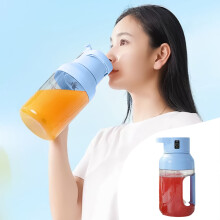 LOOPSUN Valentijnsuitverkoop 2024! Draagbare shakerfles van 1,5 liter, USB-oplaadbare sapcentrifuge, geschikt voor de sportschool en op reis.