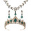 Σετ κοσμημάτων Ease Bride Rhinestone για γάμο, πράσινα δώρα για παράνυμφους 2