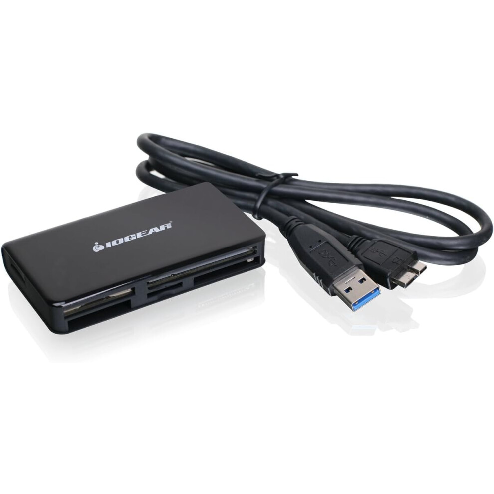 Usb 3.0 Compact Flash Memory Card Reader - Rate Up To 5Gbps - Read 5 Cards Simultaneously - Sdxc/Sdhc/Sd/Micro 9048212833420
