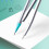 Math Geometry Kit 7-Piece Set with Shatterproof Box, Rulers, Protractor, Pencil, Refills, Eraser – Compatible with Engineering Drawings 3