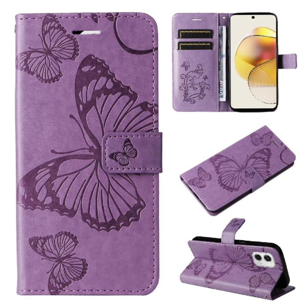 Case For Motorola G73 Phone Case With Card Slot Stand Shockproof Cover Flip Kickstand Pu Leather Magnetic Cover 9048212834649