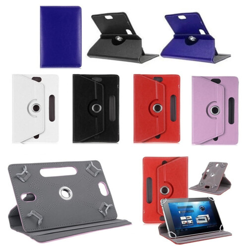 Capa flip universal para tablet Chicmine360Degree de 7/8/9/10 polegadas em couro sintético com suporte. 2
