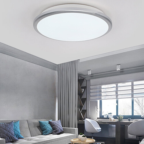 Στρογγυλό φωτιστικό LED Quinlirra Clearance, φωτιστικό οροφής LED εντοιχιζόμενο, για