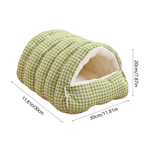 Antqov Cat Bed Cave Μαλακά κρεβάτια γάτας για γάτες εσωτερικού χώρου, Μικρές θερμότερες 2