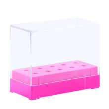 Soporte para brocas de taladro Happydeer de 7/10 agujeros, expositor para cabezales de lijado y estante de almacenamiento.