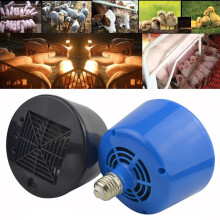 Lâmpada de aquecimento Walbest 100-300W, azul, soquete E27, compatível com galinheiros, animais de estimação, gado e cultivo.
