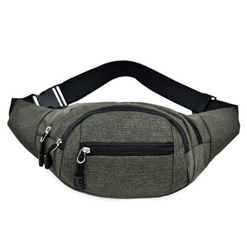 Borsetă cu compartimente multiple, pachet de 1, verde verde