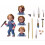 Neue Chucky-Deluxe-Edition der Chucky-Horrorpuppenfigur 4