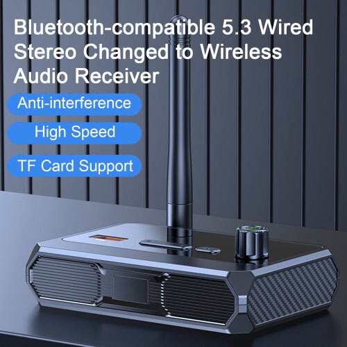 Προσαρμογέας ήχου SUSUchens, συμβατός με Bluetooth5.3, κάρτα TF, αντιπαρεμβατική τεχνολογία