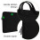 Waterproof Laptop Bag 12 Inch Computer Case Black 2