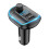 lulshou Car MP3 Bluetooth5.0, Ένα κλικ, Δυνατά μπάσα, Ποιότητα ήχου χωρίς απώλειες, Μπλε φως, 2