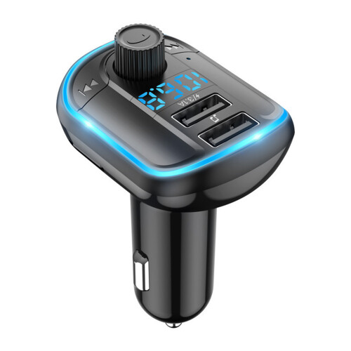 lulshou Car MP3 Bluetooth5.0, Ένα κλικ, Δυνατά μπάσα, Ποιότητα ήχου χωρίς απώλειες, Μπλε φως, 1