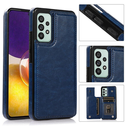 Compatible with Samsung Galaxy A33 5G - Case with Card Holder White 1