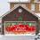 Banner de Natal para Porta de Garagem 83,9*192 polegadas, Capa de Vinil Vermelha Feliz Natal para Uso Externo e Interno, Compatível com Decoração 4