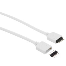husxh 4Pin LED Strip Light Extension Cable RGB 5050 Durable Lighting Connector Wire Cord for 5050 3528 LED Strip Light