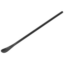 Dekaim Coffee Stirring Spoon,Coffee Stirring Spoon 304 Stainless Steel Cocktail Smoothie Lengthen Long Handle Matte Black