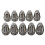 ckepdyeh46PCS για SG-55 -60WSD-60Κιτ αναλώσιμων κοπτών πλάσματος, φακός κοπής πλάσματος, 4
