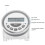 Timer digitale da cucina, timer elettronico programmabile settimanale/a 16-7 giorni, uscita a relè (220V) 7