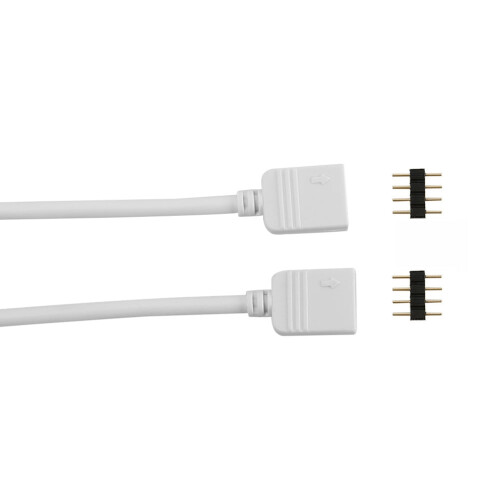 Καλώδιο επέκτασης λωρίδας LED husxh4Pin RGB5050Ανθεκτικό καλώδιο σύνδεσης φωτισμού για 1