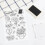 φύλλο PVC πλαστικές σφραγίδες για DIY Scrapbooking άλμπουμ φωτογραφιών διακοσμητικές 6